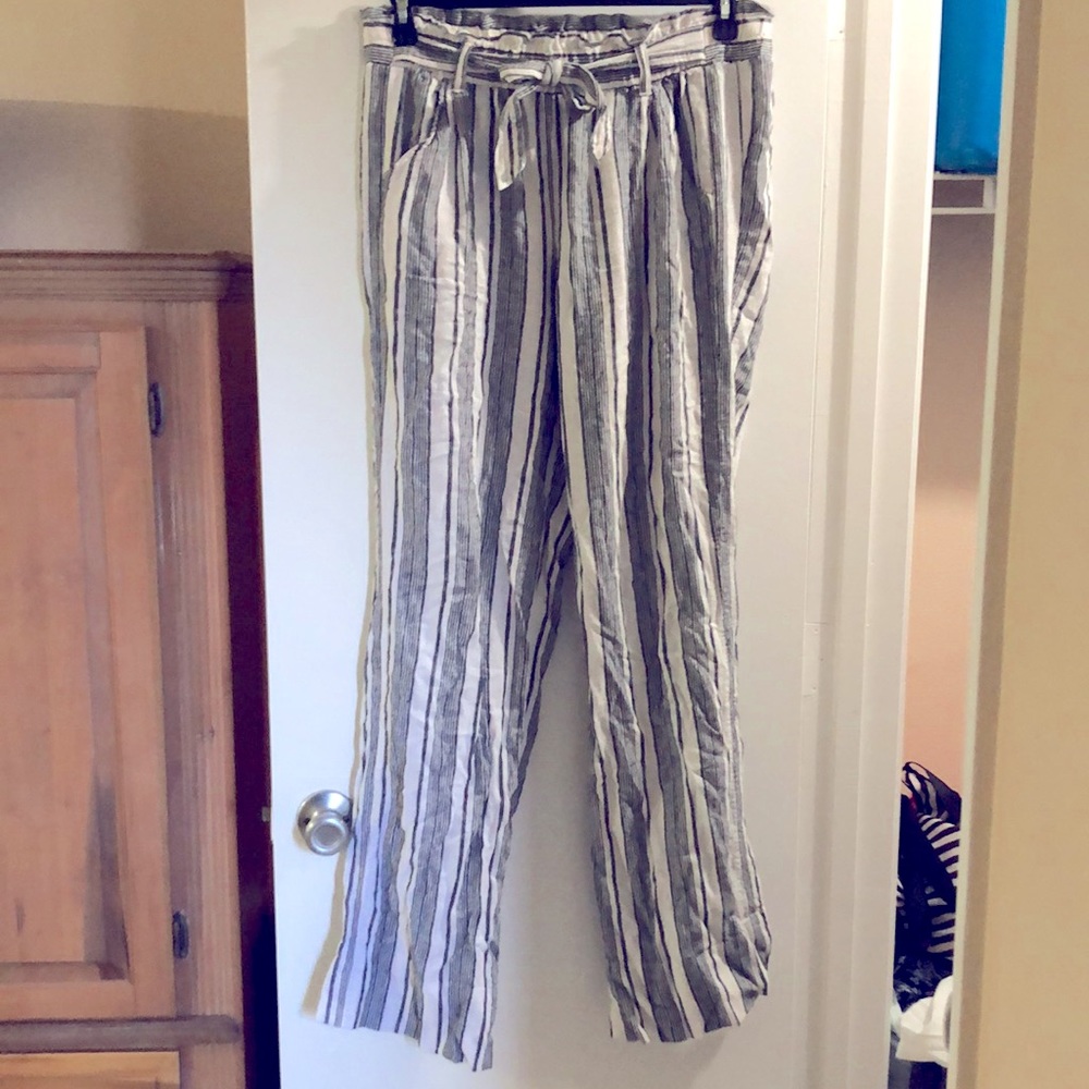 Bohemian Casual Pants Striped